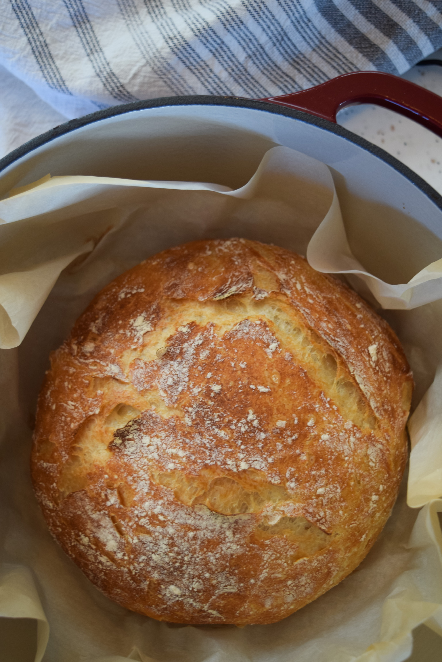 Simple Four Ingredient Artisan Bread Recipe - TARRAGON TABLE